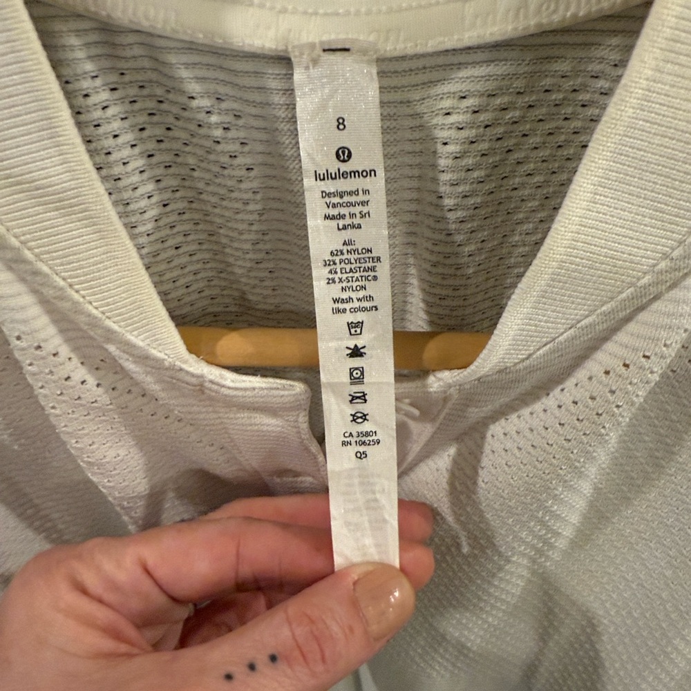 Lululemon Athletica White Mini Dress - Picture 6 of 6